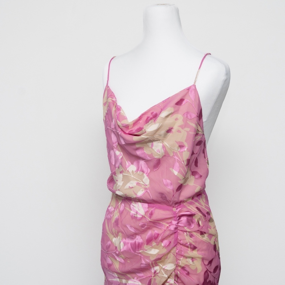 SAMSOE SAMSOE -‎ Dapples Floral Satin Burnout Dress. - Picture 8 of 14